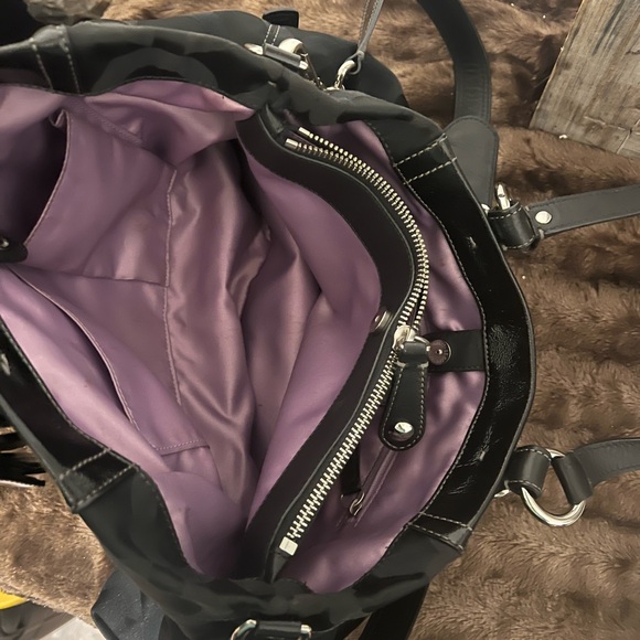 Coach Madison Signature Shoulder Bag with Crossbody Strap - Picture 5 of 11